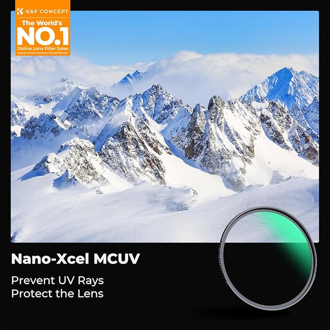 K&F CONCEPT 49mm MC UV Protection Filter - Image 2