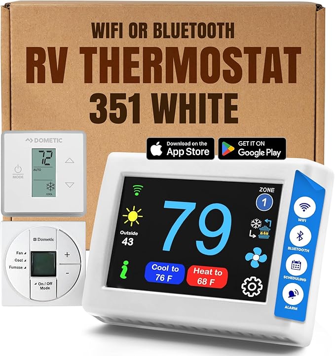 MICRO-AIR EasyTouch Digital RV Thermostat Replacement by MicroAir