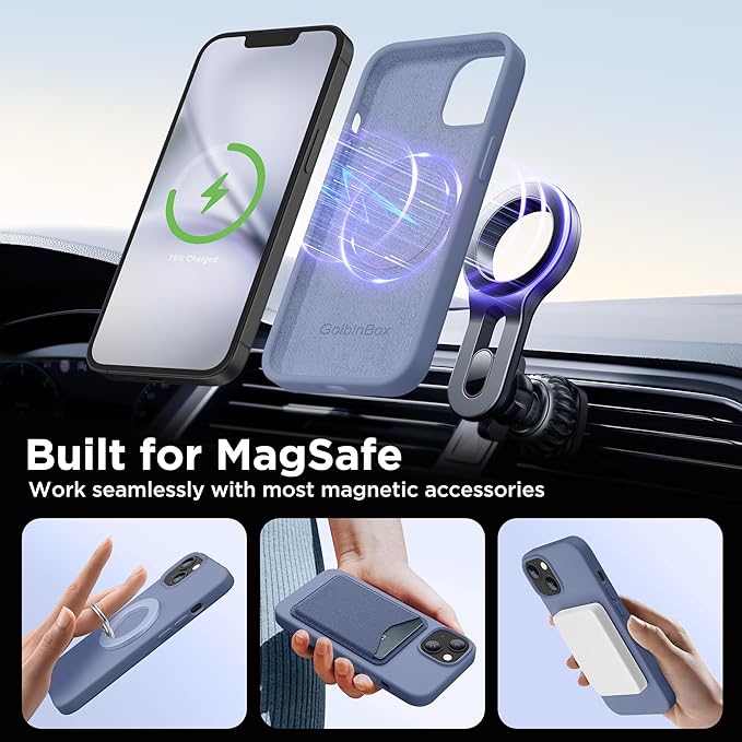 GolbinBox Magnetic for iPhone 15 Case, Compatible - Image 3
