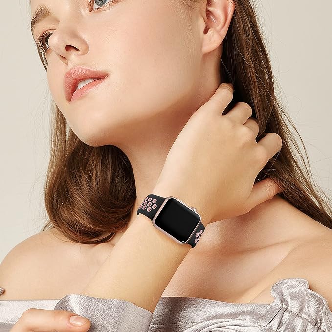 Lerobo Compatible with Apple Watch Bands 41mm SE 3 2 40mm 38mm 11 10 42mm Women - Image 4
