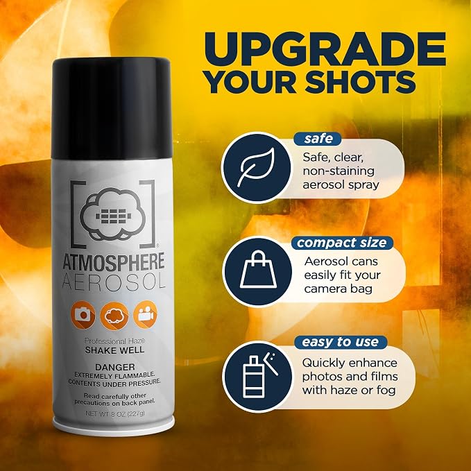 12 Pack Atmosphere Aerosol Haze/Fog Spray - Image 3