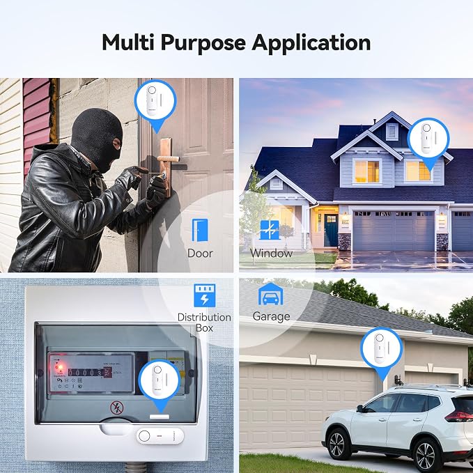 TECKNET Door Alarms for Kids Safety, Window Alarm Pool Alarms Door Alarm for - Image 6
