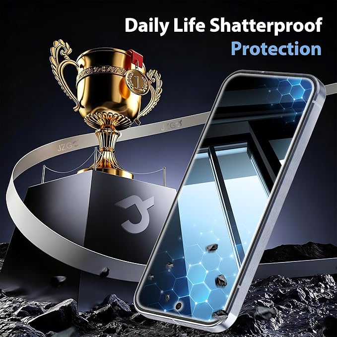 2 Pack for Google Pixel 10 Pro Privacy Screen Protector, 2 Pack Camera Protector - Image 2