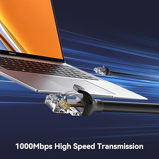 BENFEI Cat 6 Ethernet Cable 10ft, 250MHz 10Gbps Network Cable, RJ45 LAN Cable - Image 2