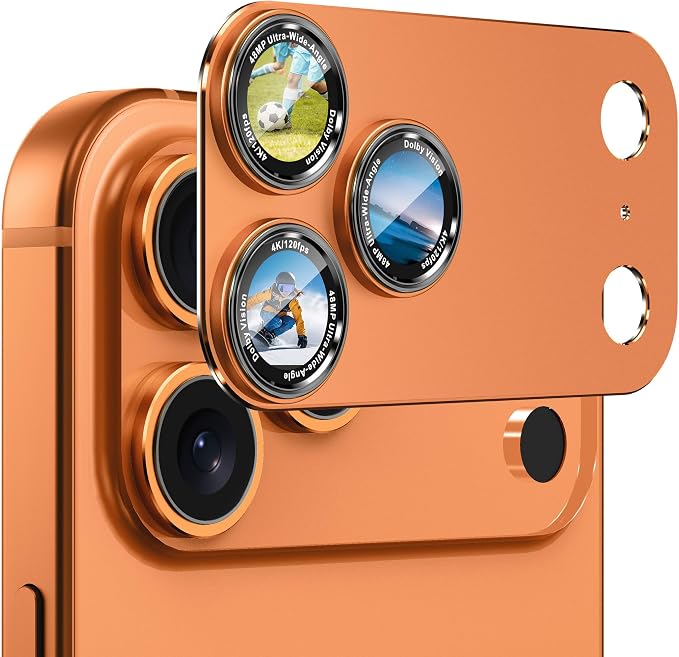 CACOE Camera Lens Protector for iPhone 17 Pro by CACOE