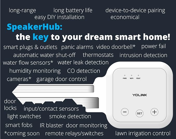 YoLink Water Leak Sensor 2, 1/4 Mile World's Longest Range Smart Home Water - Image 9