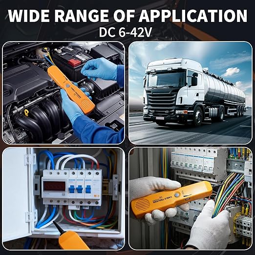 Automotive Circuit Tracer, 6-42V Wire Tracer & RJ11 Plug, Breaker Finder - Image 3