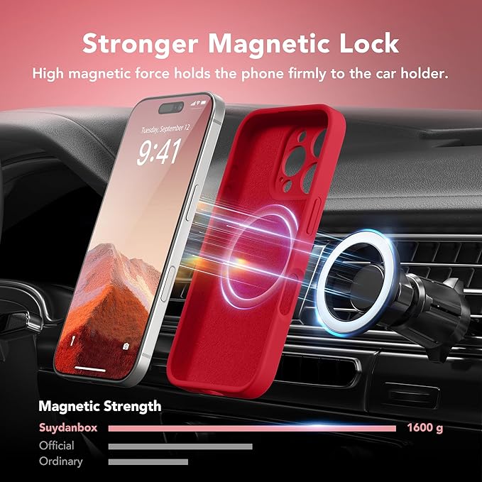 Magnetic for iPhone 16 Pro Case, Compatible - Image 3