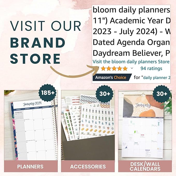 bloom daily planners Holiday Seasonal Planner Sticker Sheets - Vintage Seasonal Sticker Pack - Over 310 Stickers Per Pack!