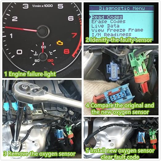 234-9133 O2 Oxygen Sensor Air Fuel Ratio Upstream Compatible - Image 6