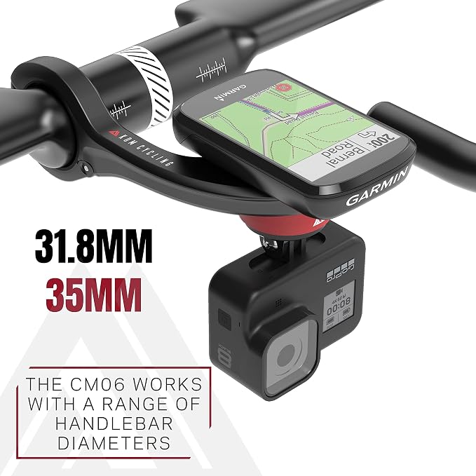 KOM Cycling CM06 Quick Release GoPro Computer Mount - Image 4