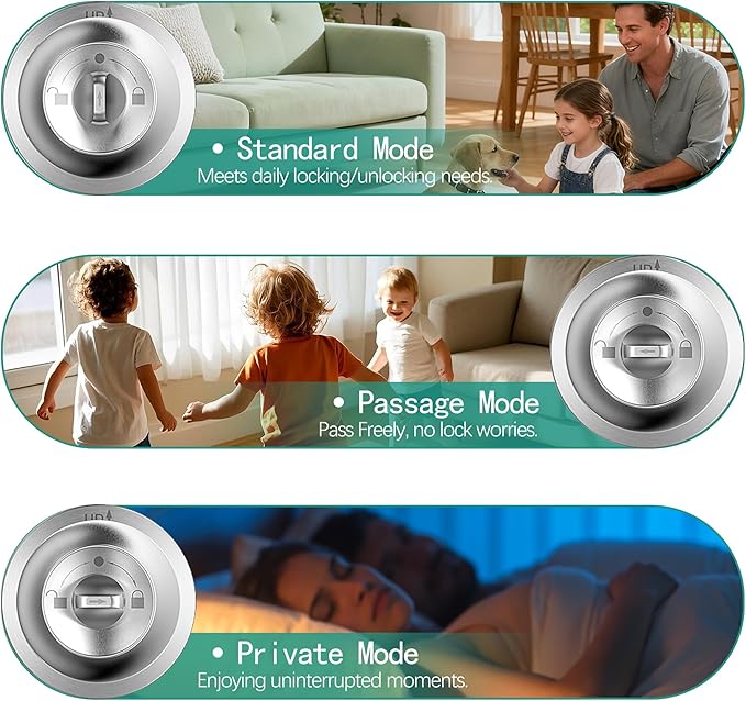 Smart Door Knob, Fingerprint Door Knob, Biometric Smart Door Lock - Image 6