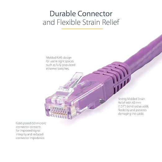 StarTech 25ft CAT6 Ethernet Cable - Image 3