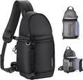 K&F CONCEPT Camera Sling Bag Crossbody Bag Camera Shoulder Backpack by KFCONCEPT