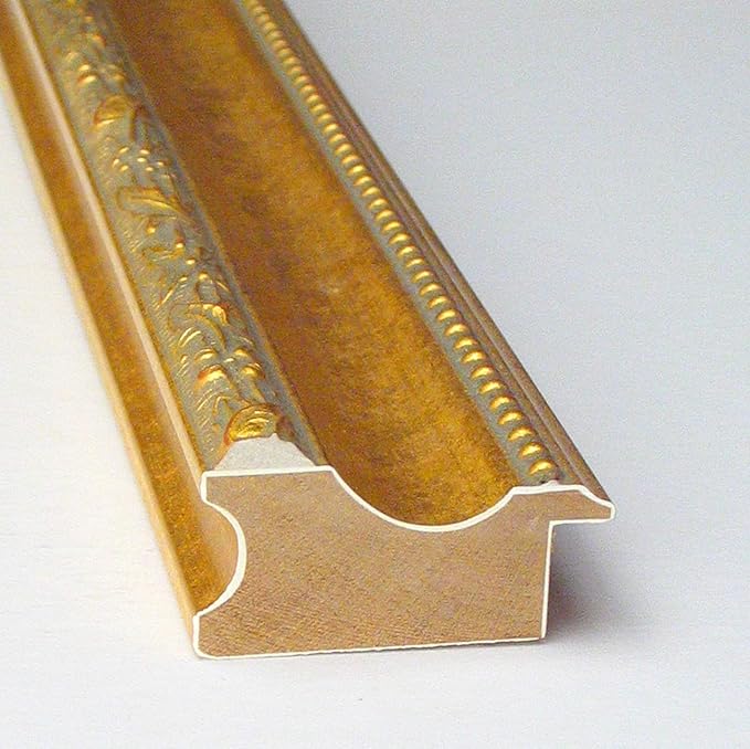 Amanti Art Black Cork Board for Wall, 16x34 Vision Board with Gold Wood Frame, Medium Corkboard Office Decor for Home Organization, Traditional Corkboard Pinboard to display items for home