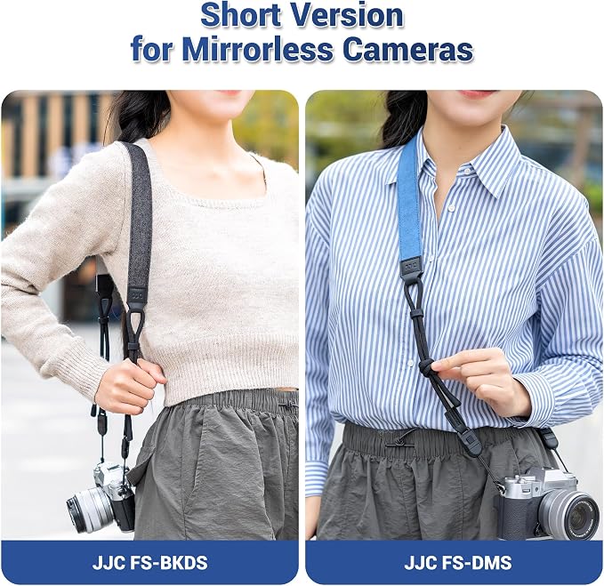 Blue Minimalist Denim lifestyle Camera Shoulder Neck Strap - Image 2