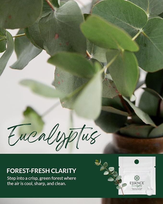 Essence Wearable Aromatherapy Nasal Diffuser – Eucalyptus Essential Oil Nose - Image 3