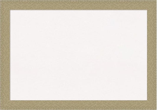 Amanti Art White Cork Board for Wall, 28x40 Vision Board with Gold Frame, Large Corkboard Office Decor for Home Organization, Casual Corkboard Pinboard to display items for home organization