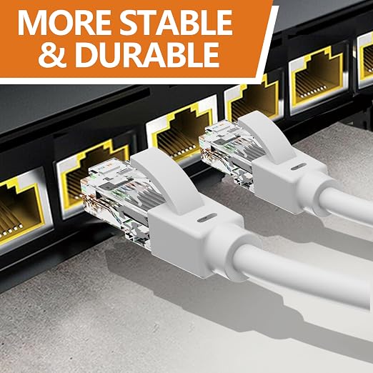 Ethernet Cable 20ft For Cat6/Cat5E, 10Gbps Compatible - Image 8