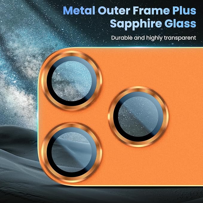 Uyiton Compatible with iPhone 17 Pro Camera Lens Protector - Image 5