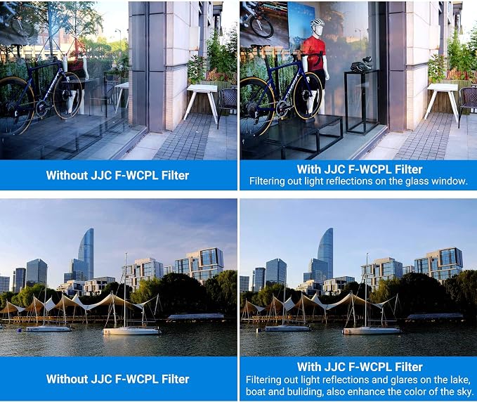 JJC Professional 62mm Circular Polarizer Polarizing Filter HD 18-Layer CPL - Image 3