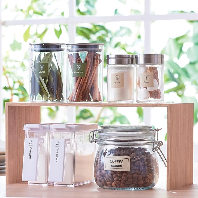 Epson LABELWORKS 218BMBEPX Genuine PET (Polyester) Tape Cartridge - Black on Matte Beige Designer Craft Label Maker Tape - 3/4" (18MM) Wide, 26'