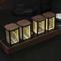ClocTeck Nixie Tube Clock Walnut Digital Clock, Support Wi-Fi Time SYNC by ClocTeck
