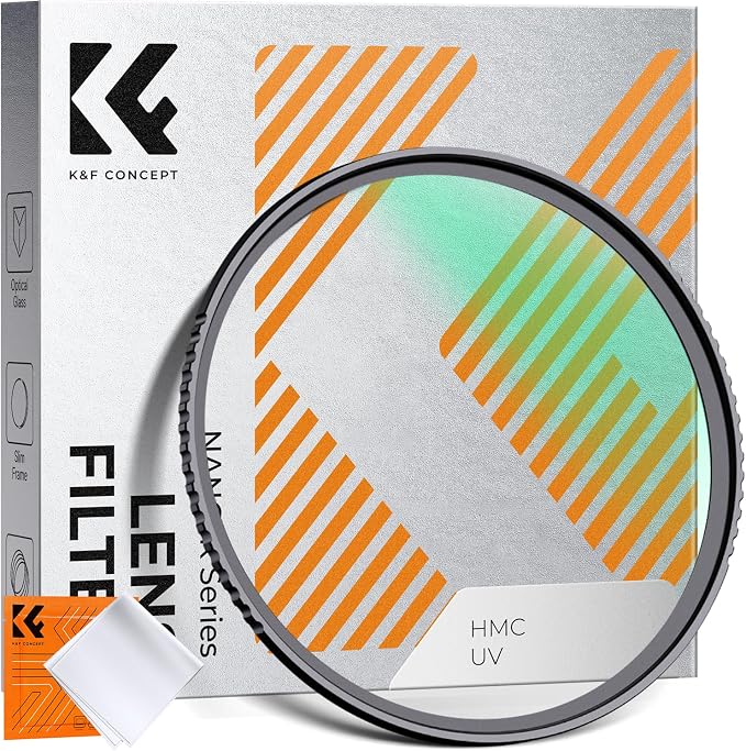 K&F CONCEPT 37mm MCUV Lens Protection Filter 18 Multi-Coated Camera Lens PVS-14 by KFCONCEPT