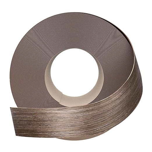 GSCIT Club Walnut Edge Banding, 2 inch x 25ft roll of Veneer Edge Banding Preglued Flexible, Real Wood Tape Banding