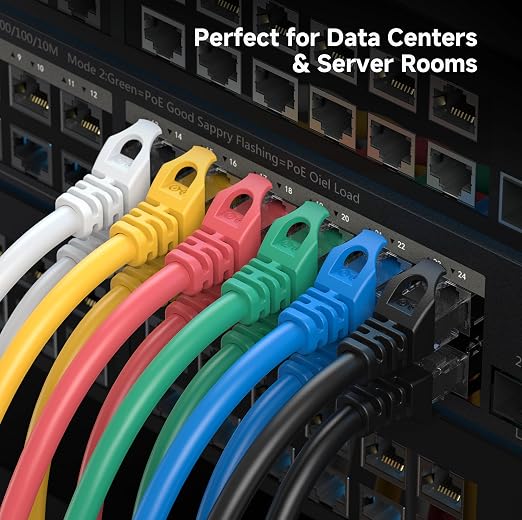 Cable Matters 10Gbps 5-Pack Snagless Cat 6 Ethernet Cable - 5ft - Image 8