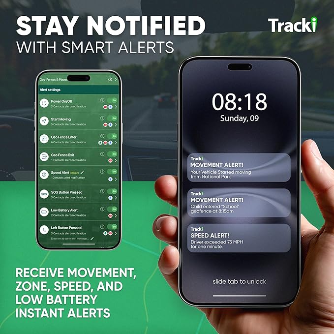 Tracki Mini GPS Tracker, Subscription Required, Cancel Anytime – Universal - Image 6