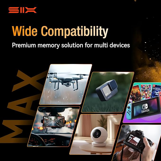 SIX M200 128GB Micro SD Card Read Up to 190MB/s - Image 6