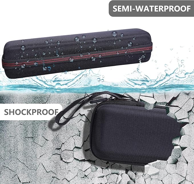 LTGEM Hard Case for Brother DS-640 / DS-740D / DS-940DW / DS-720D & Itari & HP Small USB & Canon imageFORMULA P-208II Document Scanner - Protective Carrying Storage Bag