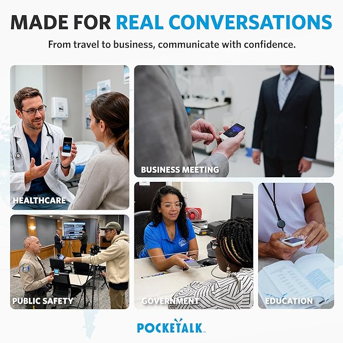 POCKETALK S2 Business eSIM 5 Year White - Image 4