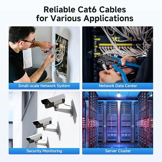 Cable Matters 10Gbps in-Wall Rated 23AWG Bare Copper Cat 6 Cable - 500ft - Image 8