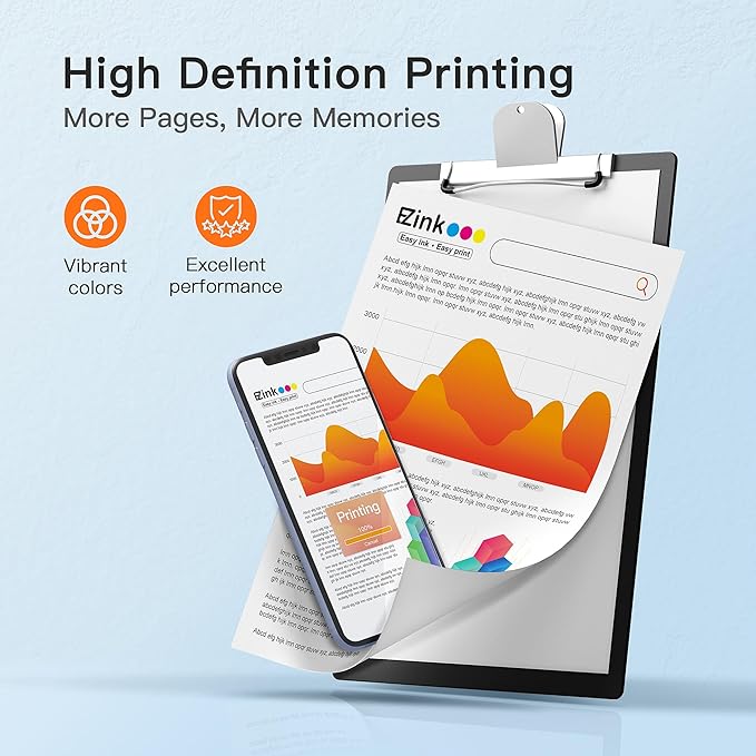 E-Z Ink LC3033XXL Replacement for Brother LC3033 XXL LC3035 Ink Cartridges Super High Yield to Use with Brother MFC-J995DW MFC-J805DW MFC-J815DW MFC-J995DW XL MFC-J805DW XL Printer (4 Pack)