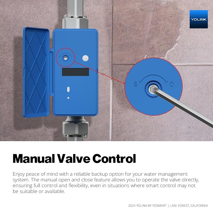 NSF Certified YoLink FlowSmart All-in-One Smart Water Meter & Auto Shutoff - Image 8