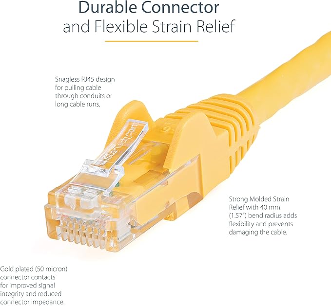 StarTech 25ft CAT6 Ethernet Cable - Image 3