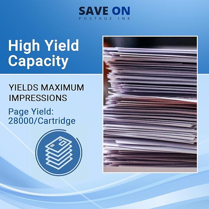 Save On Postage Ink Compatible ININK67HC Quadient Neopost Compatible Ink Cartridge - High Capacity for in Series 600/700/750 Mailing Machine Bases