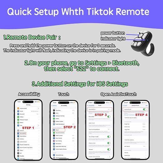 Novzix TikTok Scrolling Ring for iPhone - Image 2