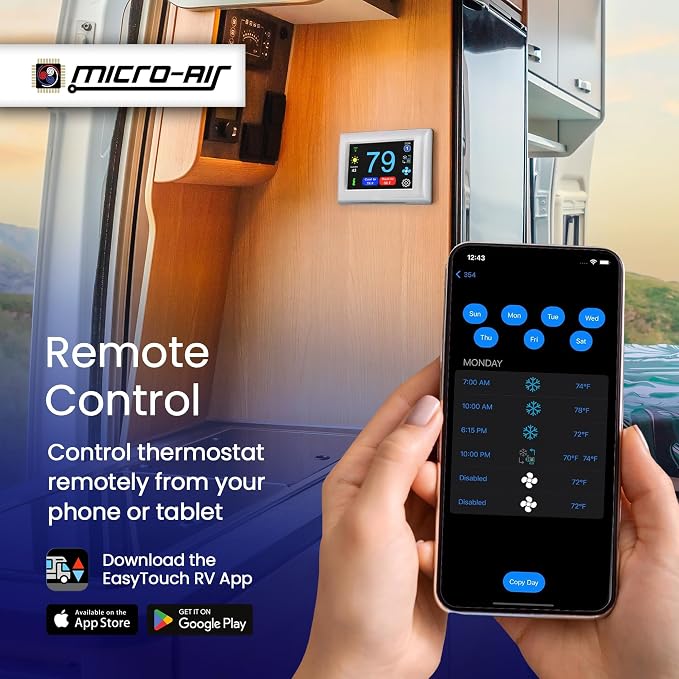 MICRO-AIR EasyTouch Digital RV Thermostat Replacement - Image 2