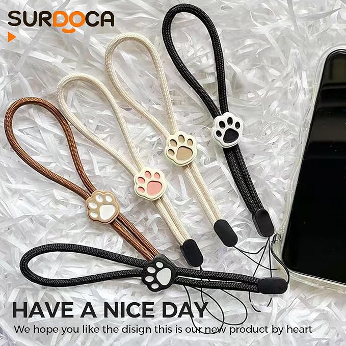 SURDOCA Adjustable Phone Lanyard Wrist Strap, Camera Wrist Strap, Nylon Wrist - Image 8