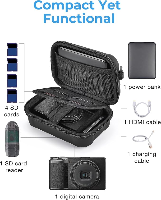 BAGSMART Digital Camera Case, Waterproof & Protective Small Camera Bag - Image 4