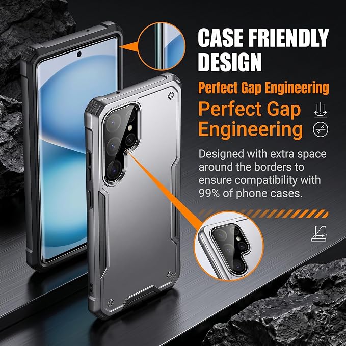 2 Pack for Galaxy S22 Ultra Privacy Screen Protector, 2 Pack Camera Protector - Image 6