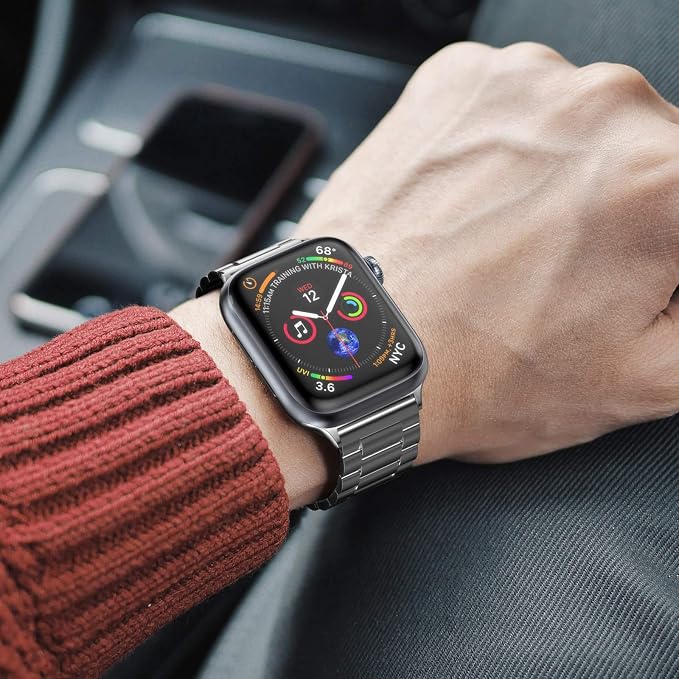 EPULY Compatible with Apple Watch Band 42mm 44mm 45mm 38mm 40mm 41mm Business - Image 7
