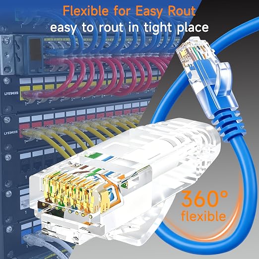 Cat6 Ethernet Cable 2 ft - Image 3