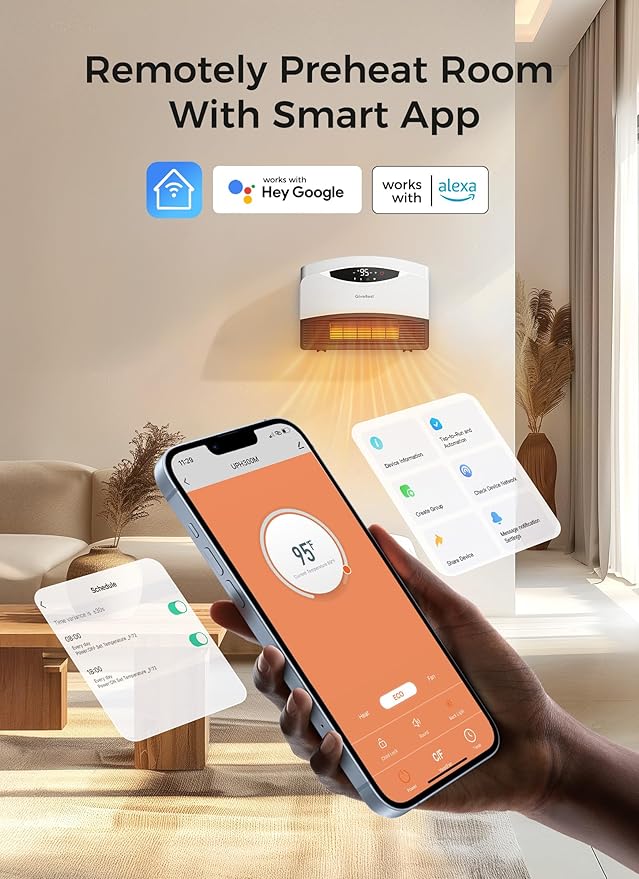 GiveBest Electric Wall Heater - Image 3