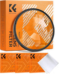 K&F CONCEPT 77mm Kaleidoscope Filter, Special Effects Filter Prism Crystal Glass by KFCONCEPT