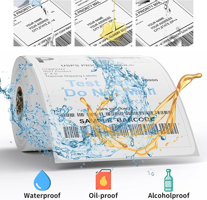 9527 Product 4" x 6" Thermal Labels - Image 9