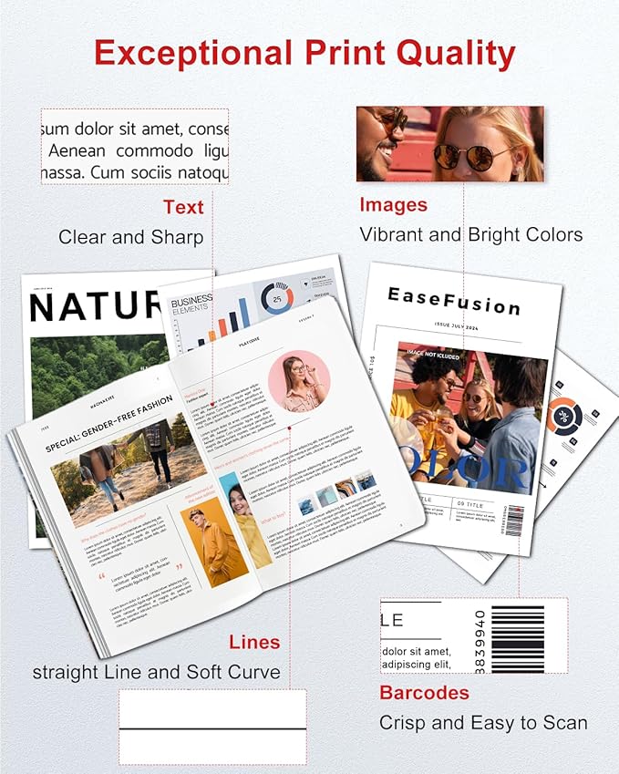 245XL Ink Cartridges Replacement for Canon 245XL Black Ink Cartridges 245 XL PG-245 PG-245XL for Canon Pixma MX490 MX492 MG2522 TR4520 TS3322 TS202 MG2500 TS3122 TR4500 Printer Ink 245